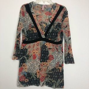 Sweat Pea Mesh Nylon Blouse -  Beautiful!